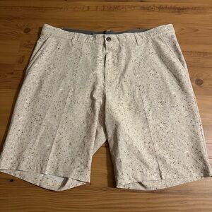 Adidas 36" Golf Shorts - All Over Print Golf Flags